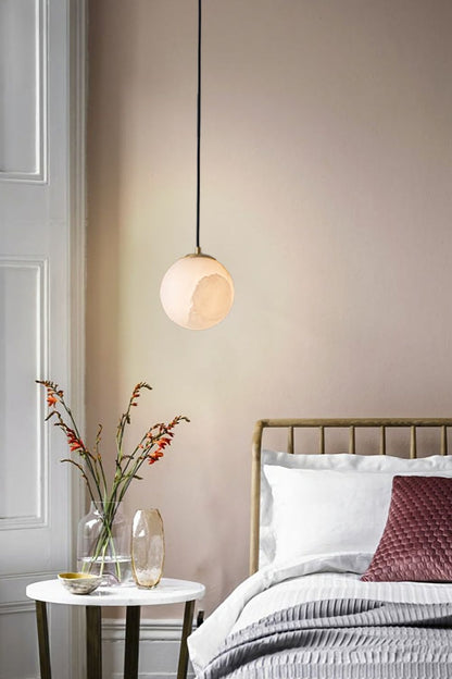 Moon Alabaster Pendant Lamp - everlamps