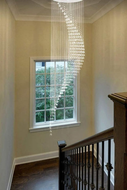 Moon Shaped Curved Crystal Chandelier - everlamps