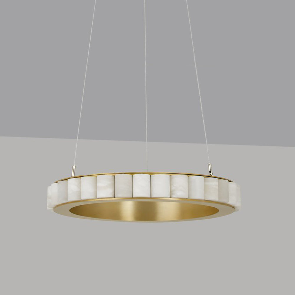 Avalon Halo Chandelier - everlamps