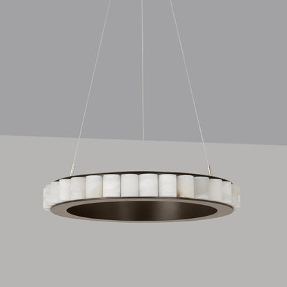 Avalon Halo Chandelier - everlamps