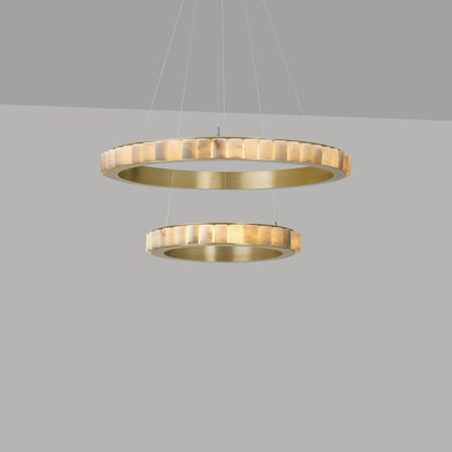 Avalon Halo Chandelier - everlamps