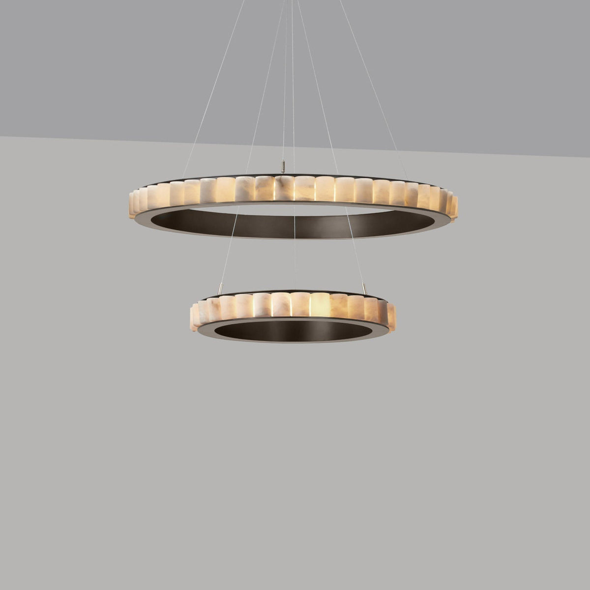 Avalon Halo Chandelier - everlamps