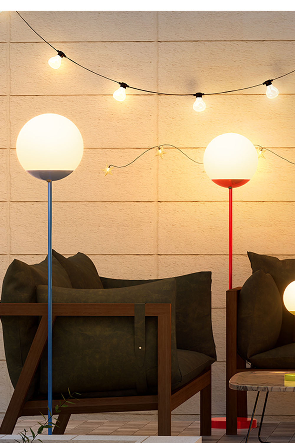 Mooon Outdoor Rechargeable Floor Lamp - view 7 | everlamps