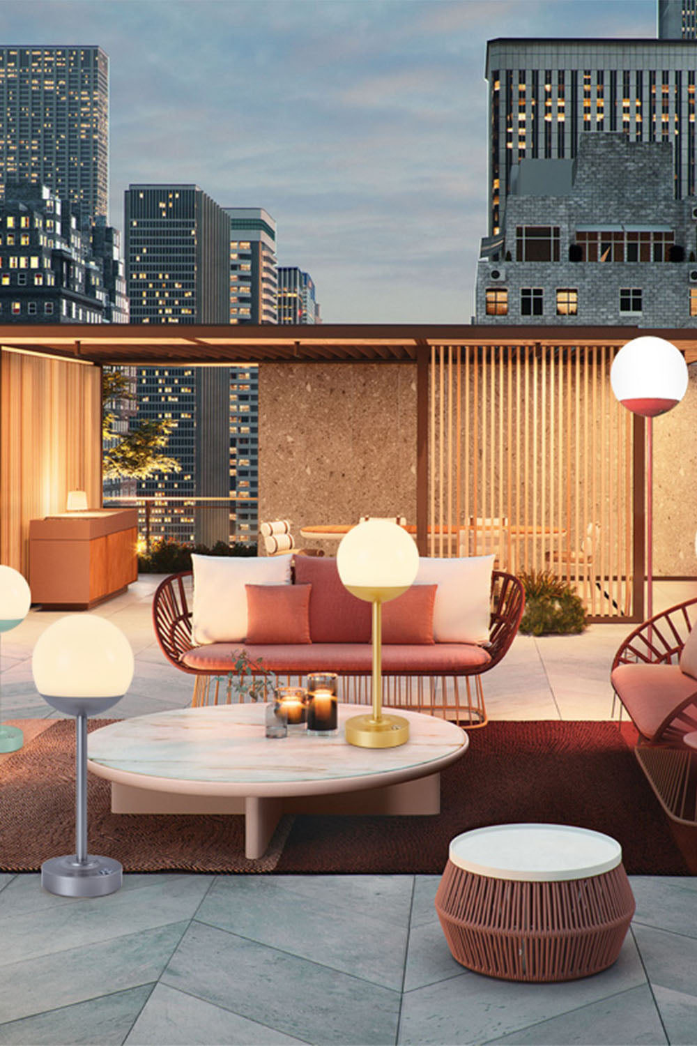 Mooon Outdoor Rechargeable Floor Lamp - view 17 | everlamps