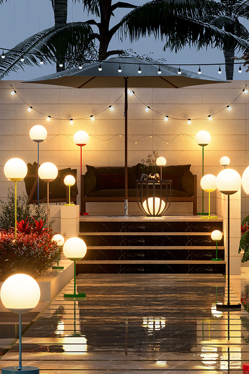 Mooon Outdoor Rechargeable Floor Lamp - view 20 | everlamps