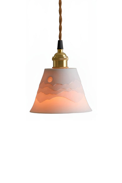 Mountains Shadow Ceramic Pendant Lamp - everlamps