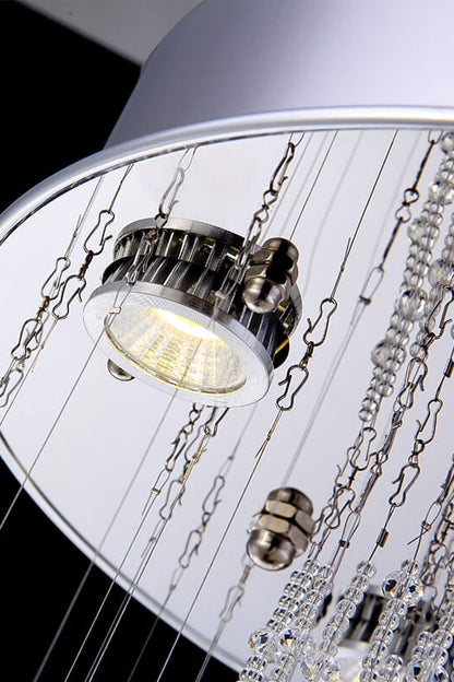 Multi-Balls Chrome Crystal Chandelier - everlamps