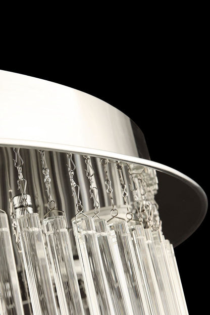 Multi Layers Round Raindrop Chandelier - everlamps