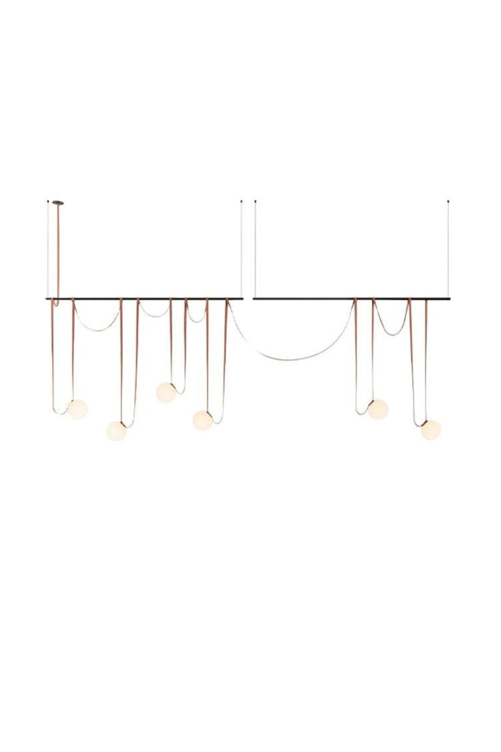 Multiple Belt Art Pendant Light - everlamps