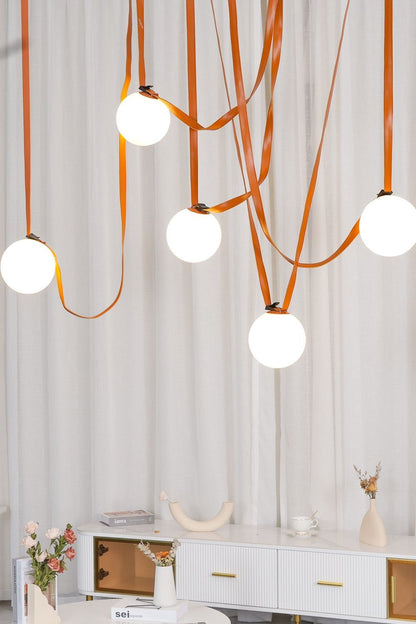 Multiple Belt Art Pendant Light - everlamps