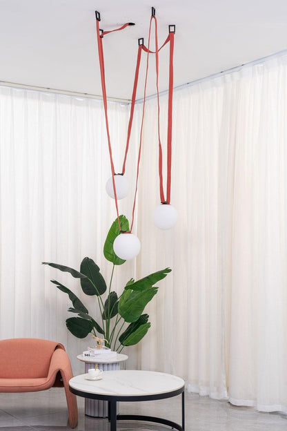 Multiple Belt Art Pendant Light - everlamps