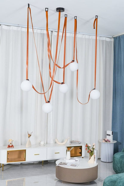 Multiple Belt Art Pendant Light - everlamps
