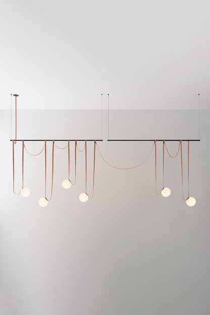 Multiple Belt Art Pendant Light - everlamps
