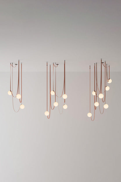 Multiple Belt Art Pendant Light - everlamps