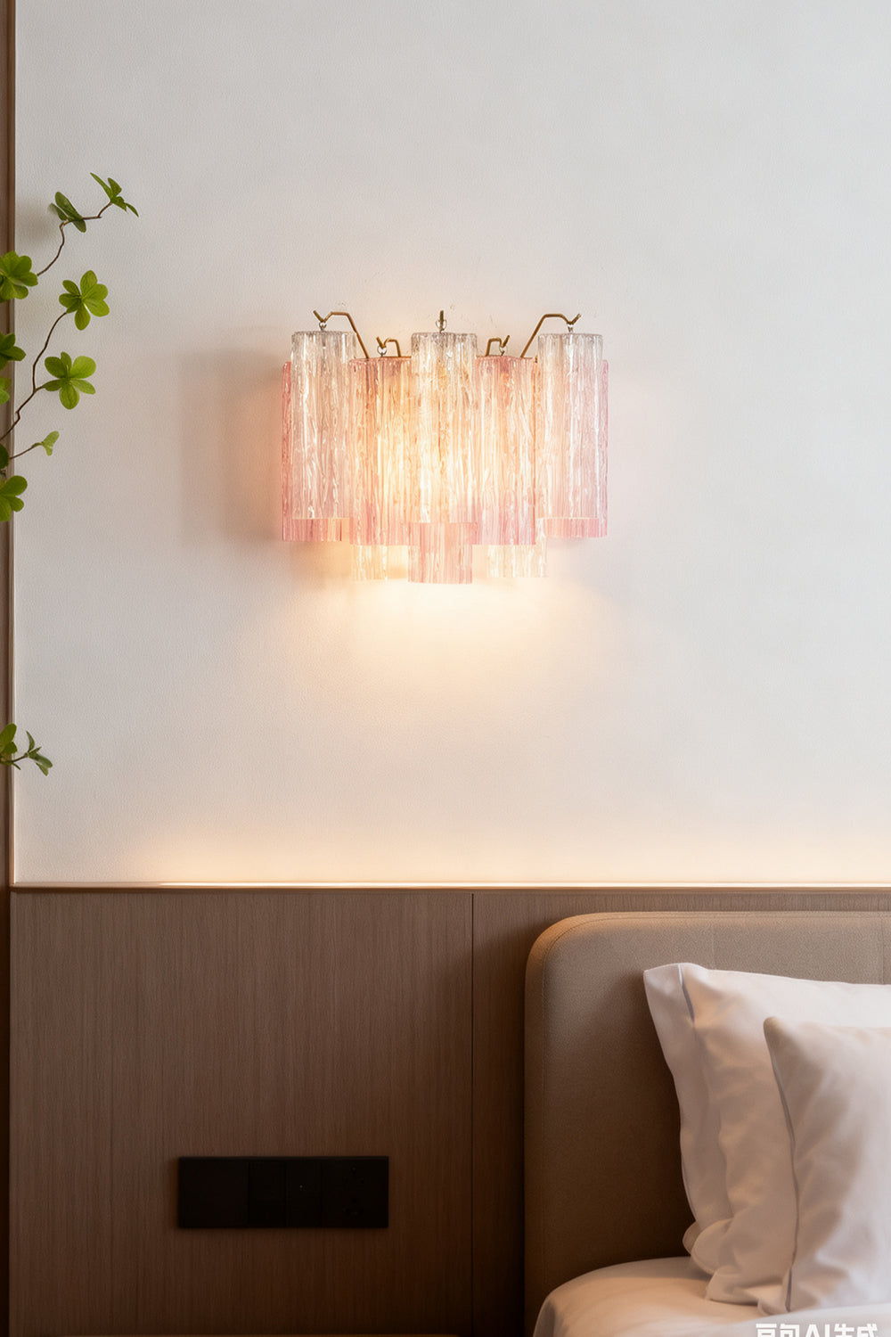 Art Style Glass Wall Lamp - view 5 | everlamps