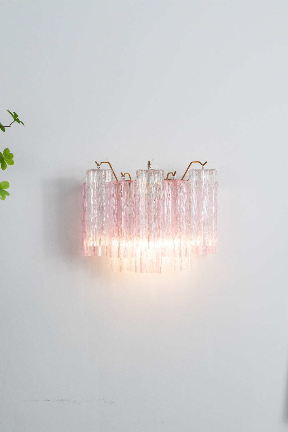 Art Style Glass Wall Lamp - view 2 | everlamps