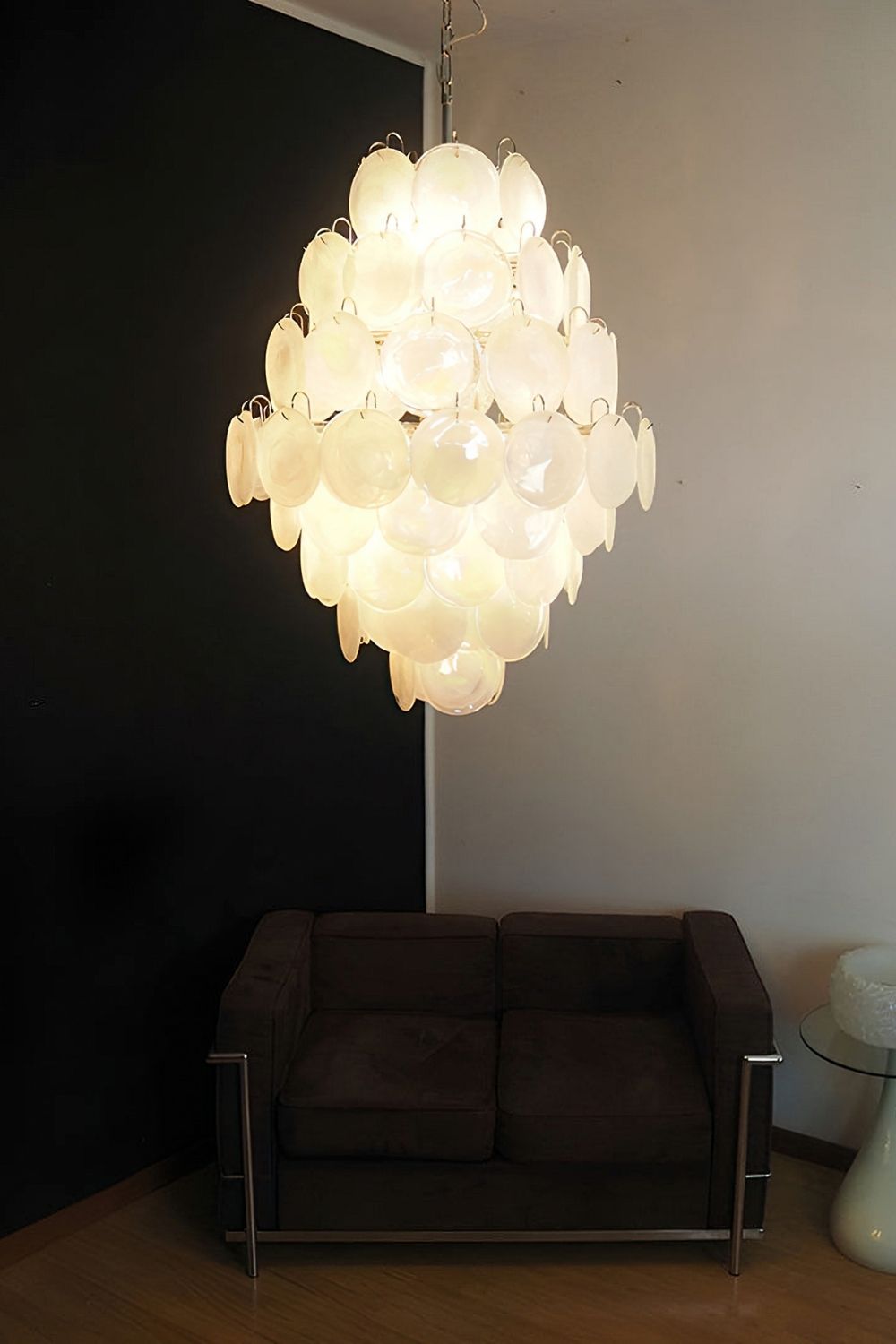 Vintage Art Gold Discs Chandelier - view 13 | everlamps
