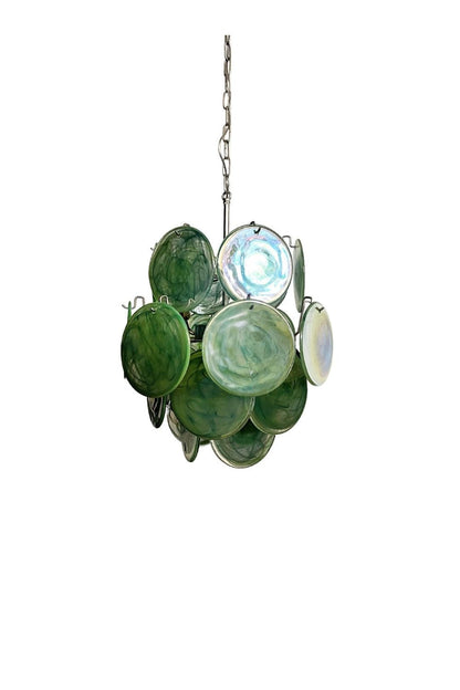 Vintage Art Green Discs Chandelier | everlamps