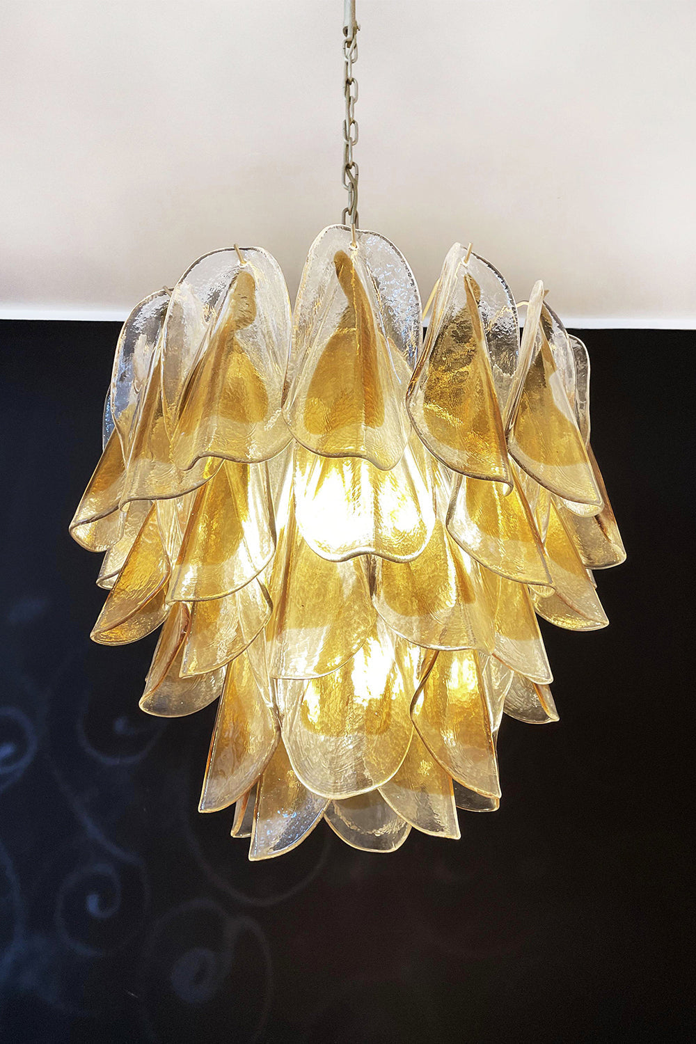 Art Amber  Glass Swallows  Chandelier - view 9 | everlamps