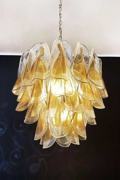 Art Amber  Glass Swallows  Chandelier - view 9 | everlamps