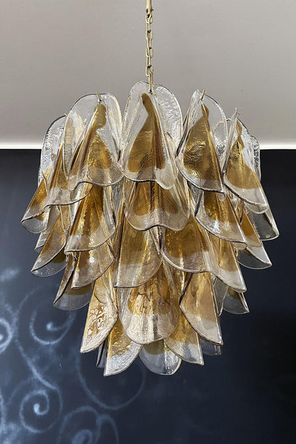 Art Amber  Glass Swallows  Chandelier - view 13 | everlamps