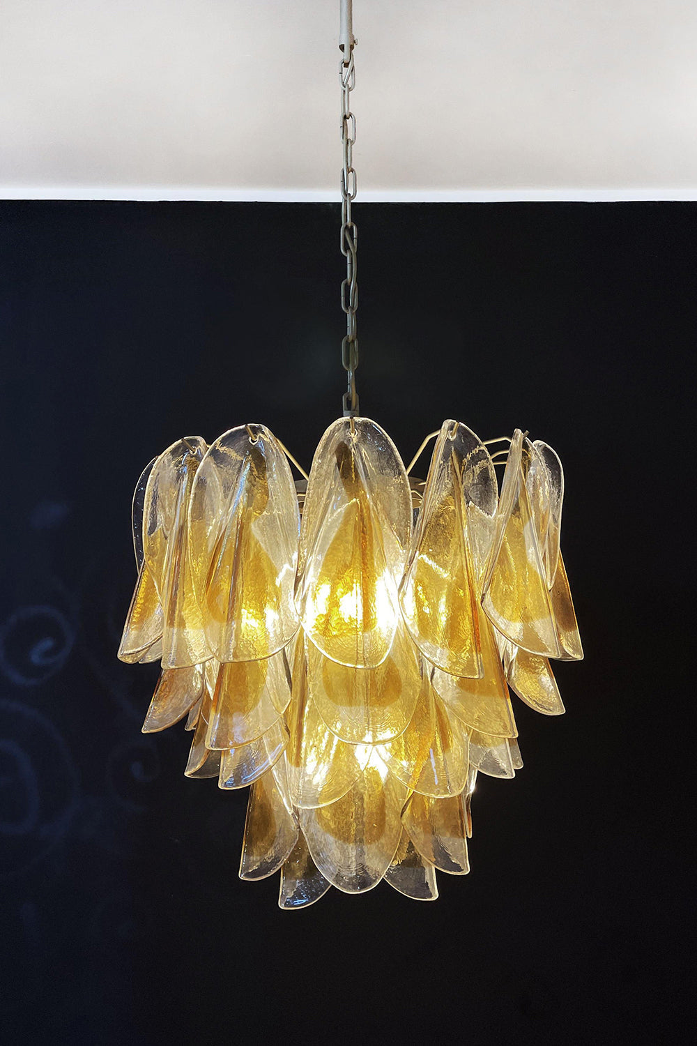 Art Amber  Glass Swallows  Chandelier - view 10 | everlamps