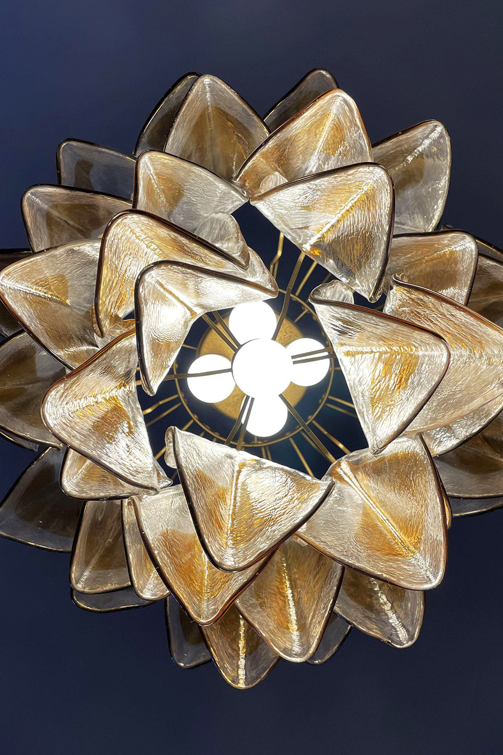 Art Amber  Glass Swallows  Chandelier - view 16 | everlamps