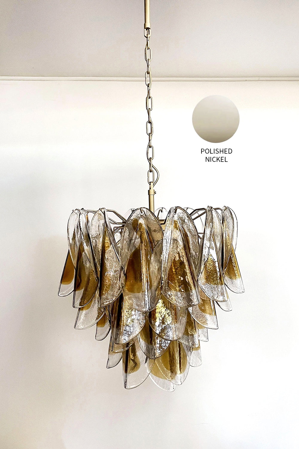 Art Amber  Glass Swallows  Chandelier - view 18 | everlamps