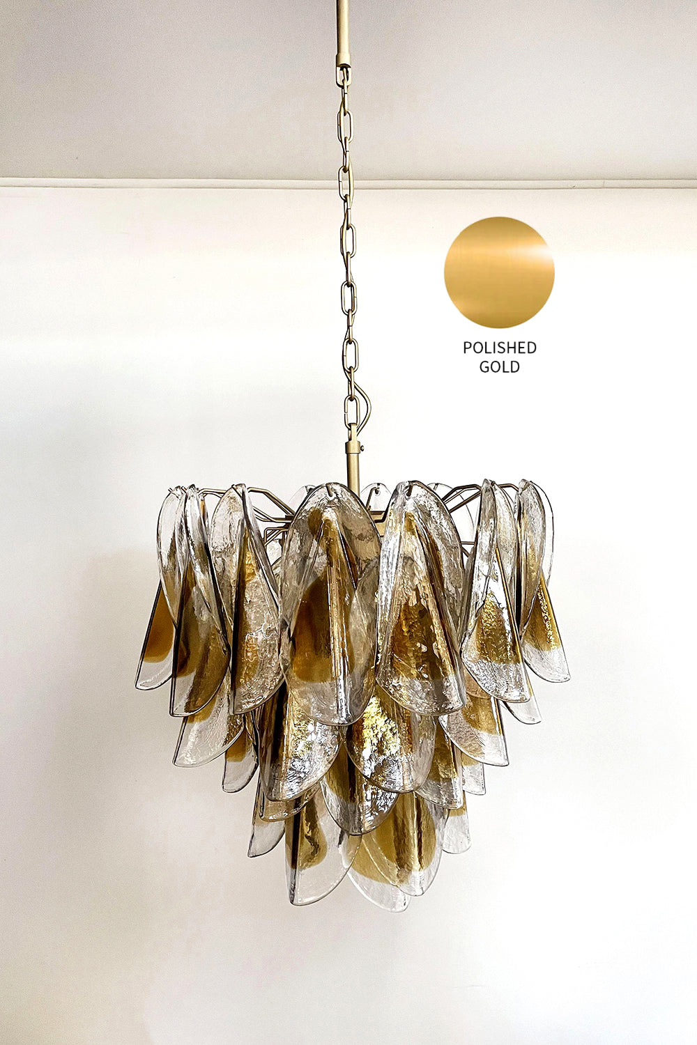 Art Amber  Glass Swallows  Chandelier - view 19 | everlamps