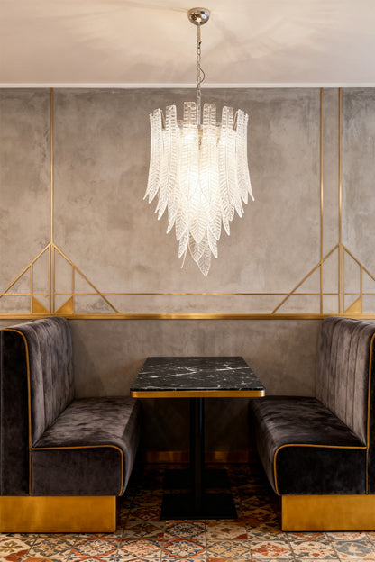 Art Felci Glass Chandelier - view 6 | everlamps