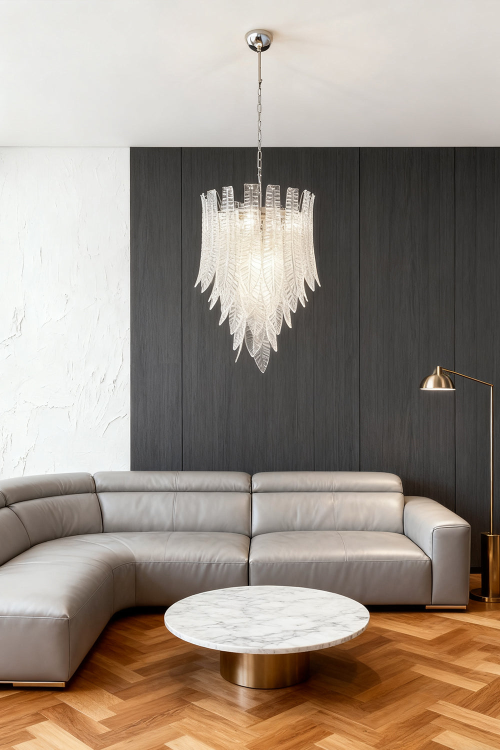 Art Felci Glass Chandelier - view 5 | everlamps