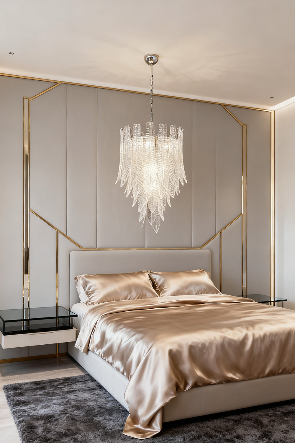 Art Felci Glass Chandelier - view 8 | everlamps