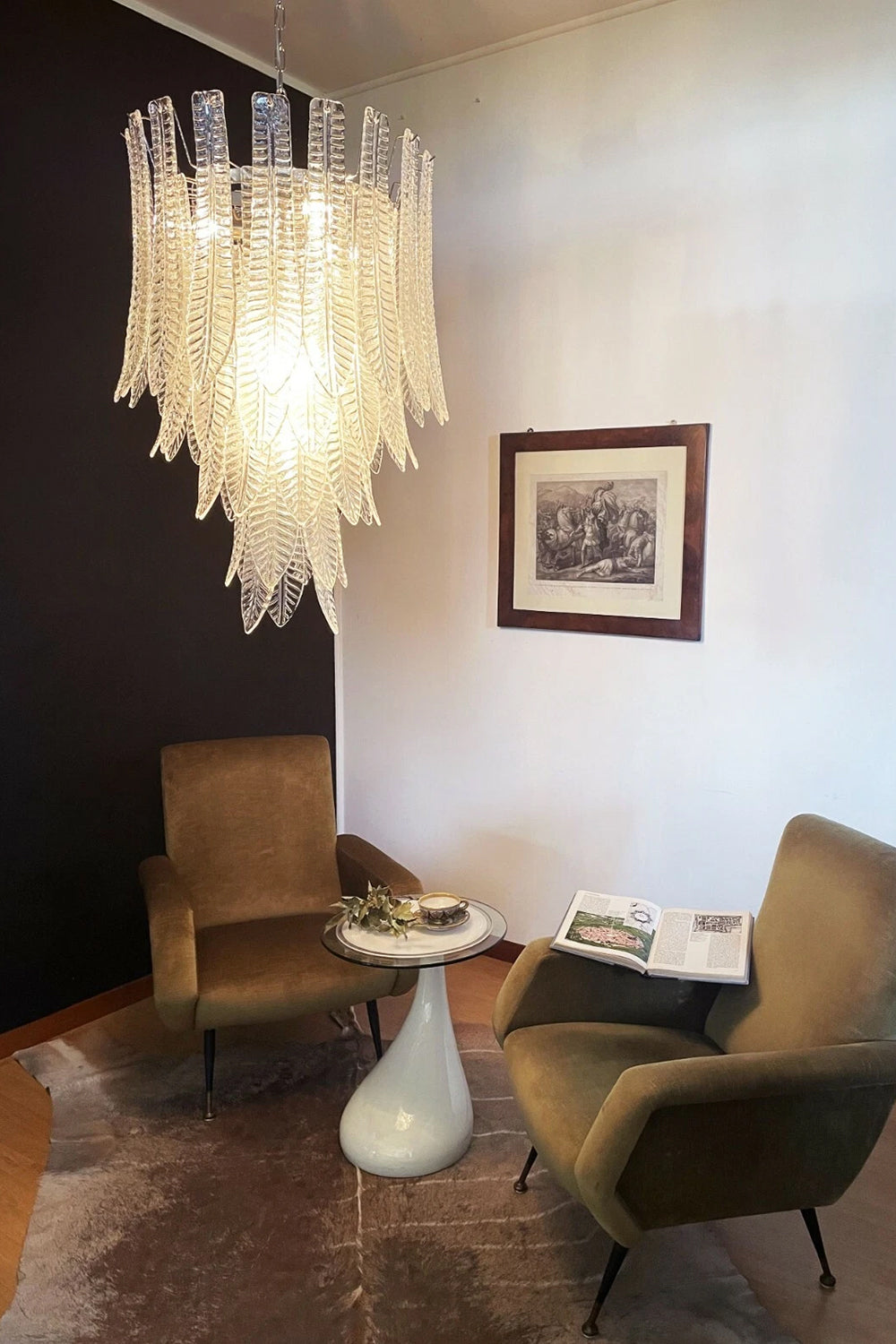 Art Felci Glass Chandelier - view 12 | everlamps