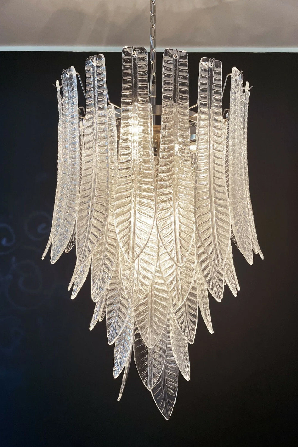 Art Felci Glass Chandelier - view 17 | everlamps