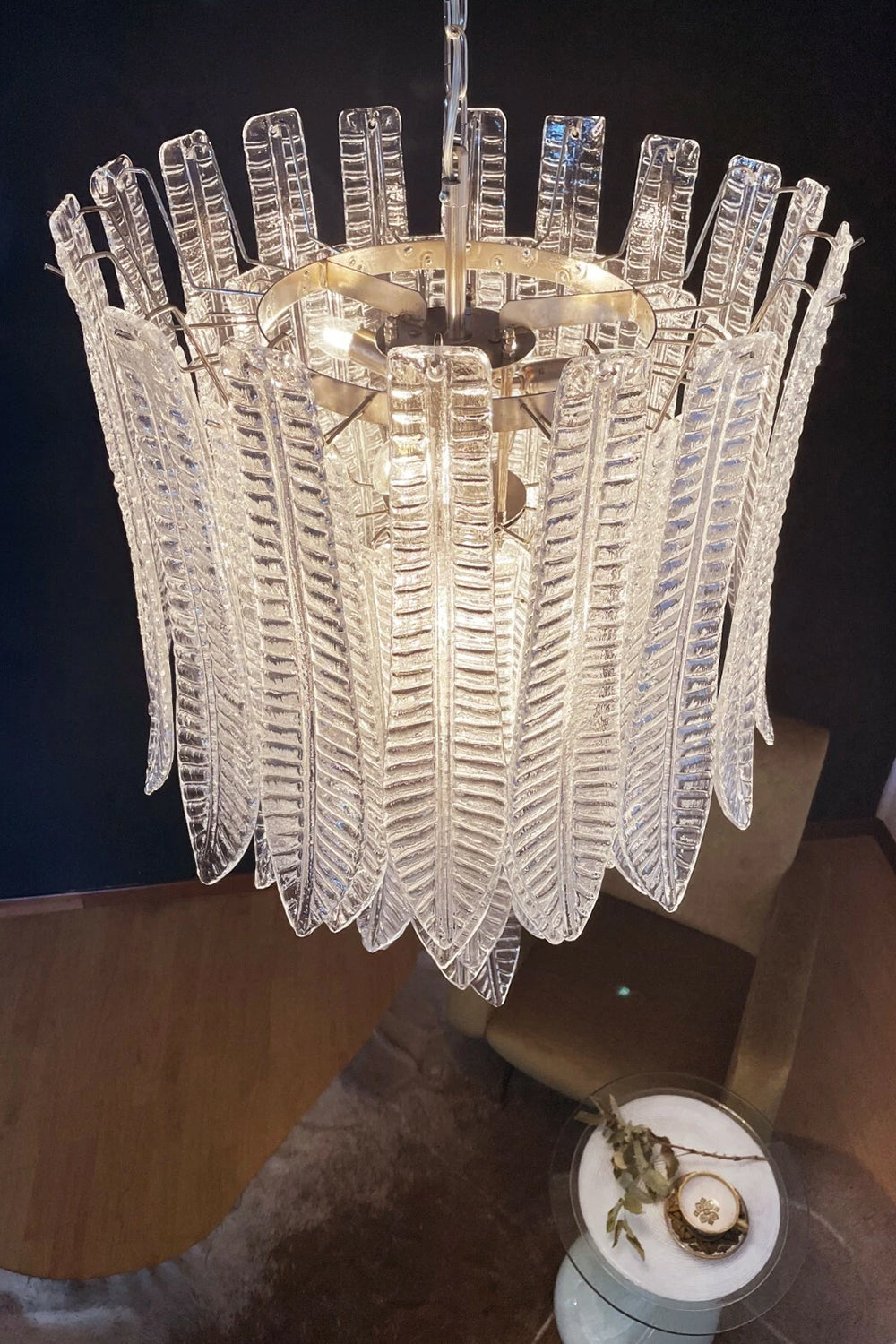 Art Felci Glass Chandelier - view 20 | everlamps