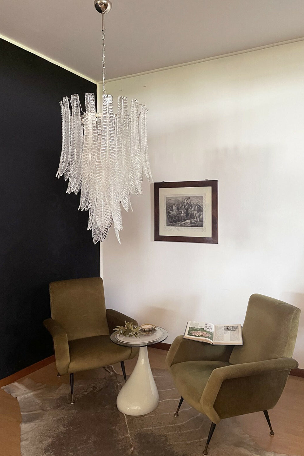 Art Felci Glass Chandelier - view 13 | everlamps