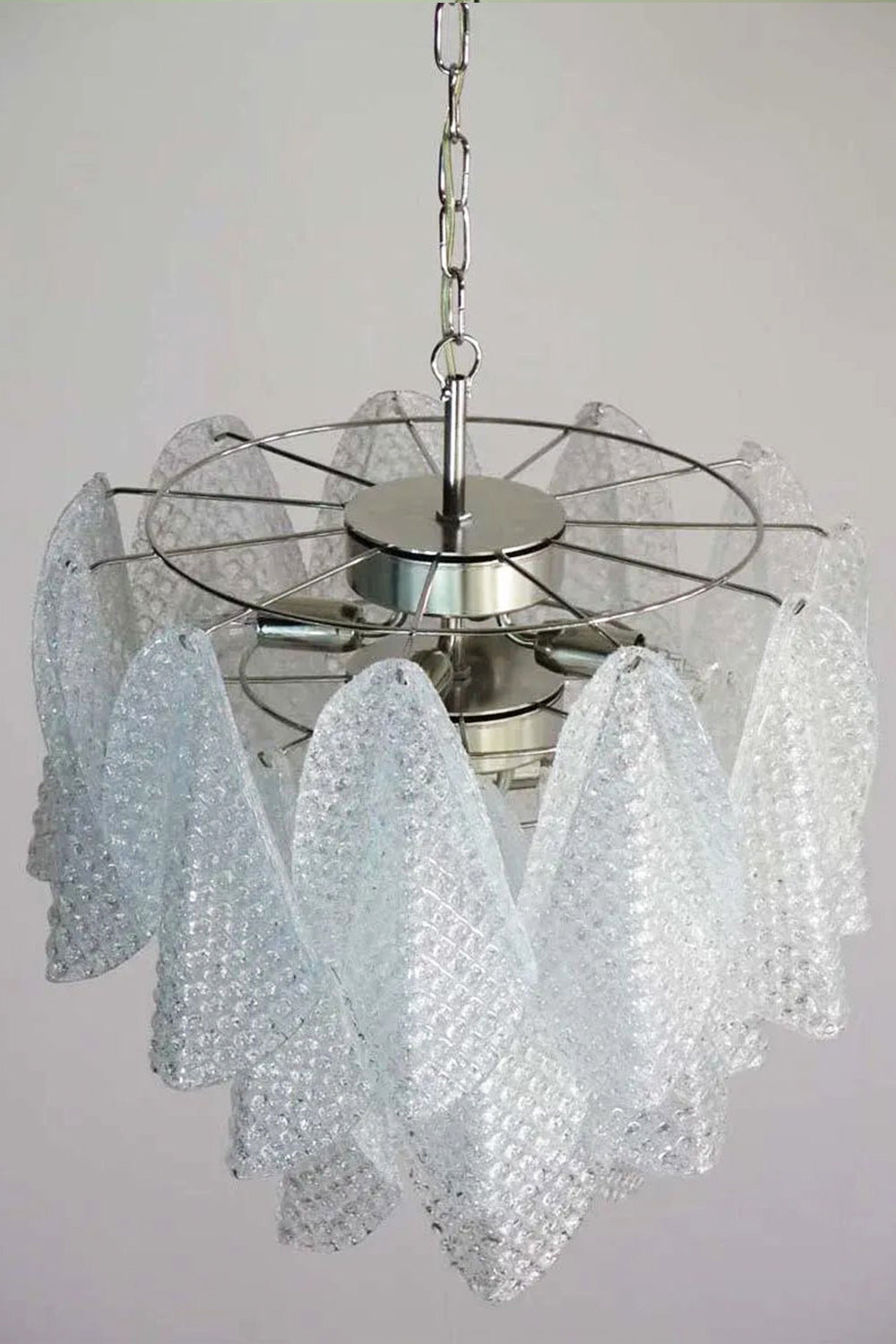 Art Glass Leaf Chandelier - view 14 | everlamps