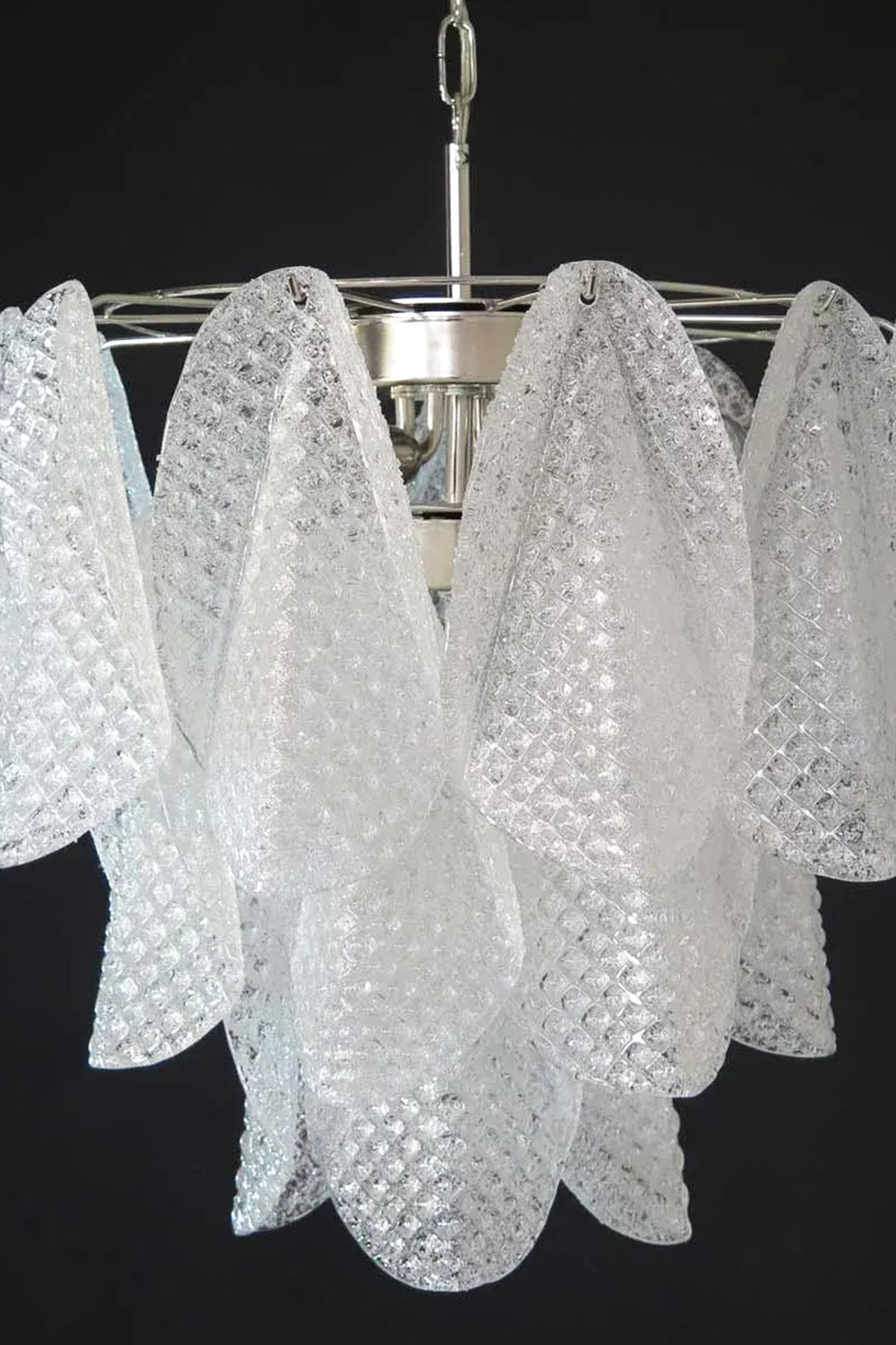 Art Glass Leaf Chandelier - view 15 | everlamps
