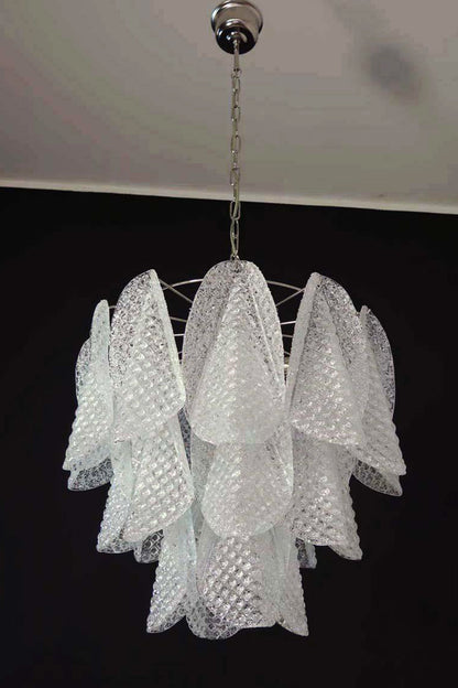 Art Glass Leaf Chandelier - view 10 | everlamps