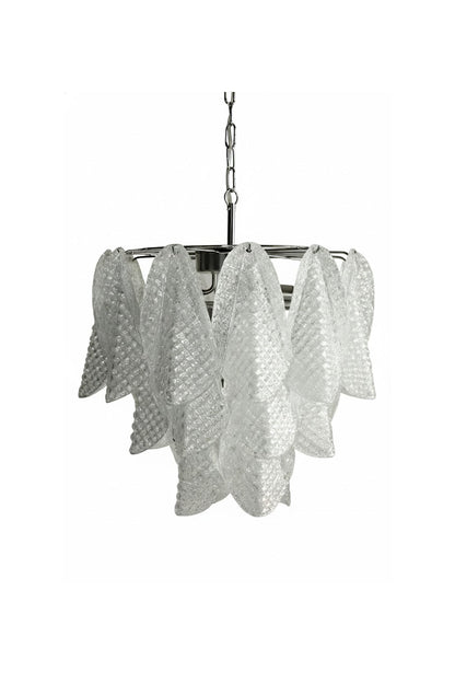 Art Glass Leaf Chandelier | everlamps