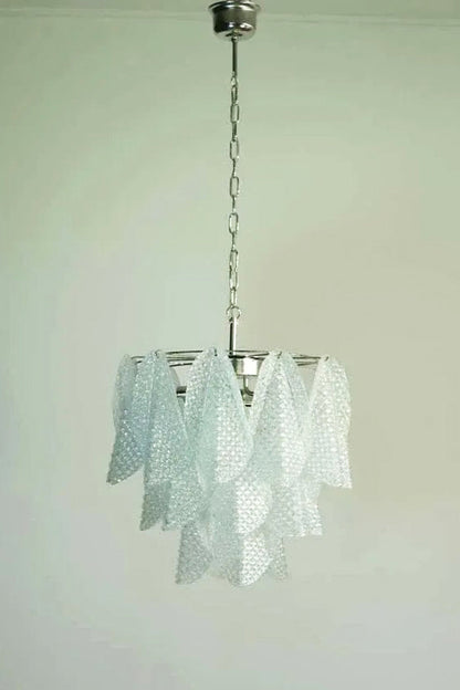 Art Glass Leaf Chandelier - view 16 | everlamps