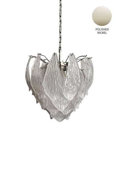 Art Glass Petal Chandelier - view 30 | everlamps