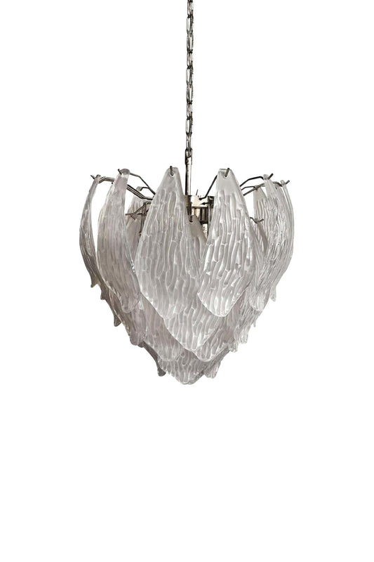 Art Glass Petal Chandelier | everlamps