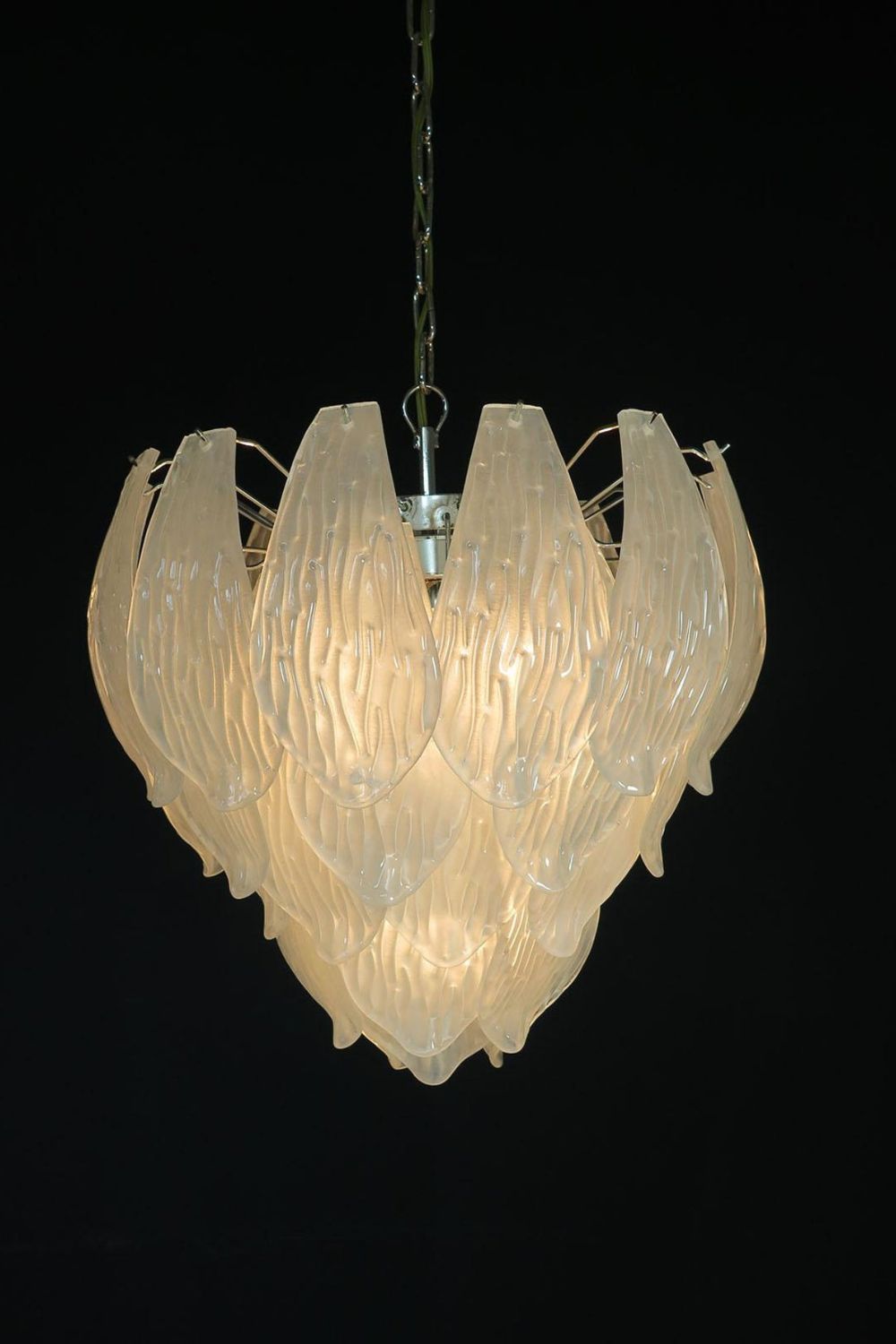 Art Glass Petal Chandelier - view 20 | everlamps