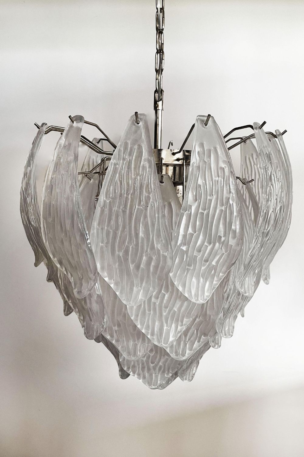 Art Glass Petal Chandelier - view 16 | everlamps
