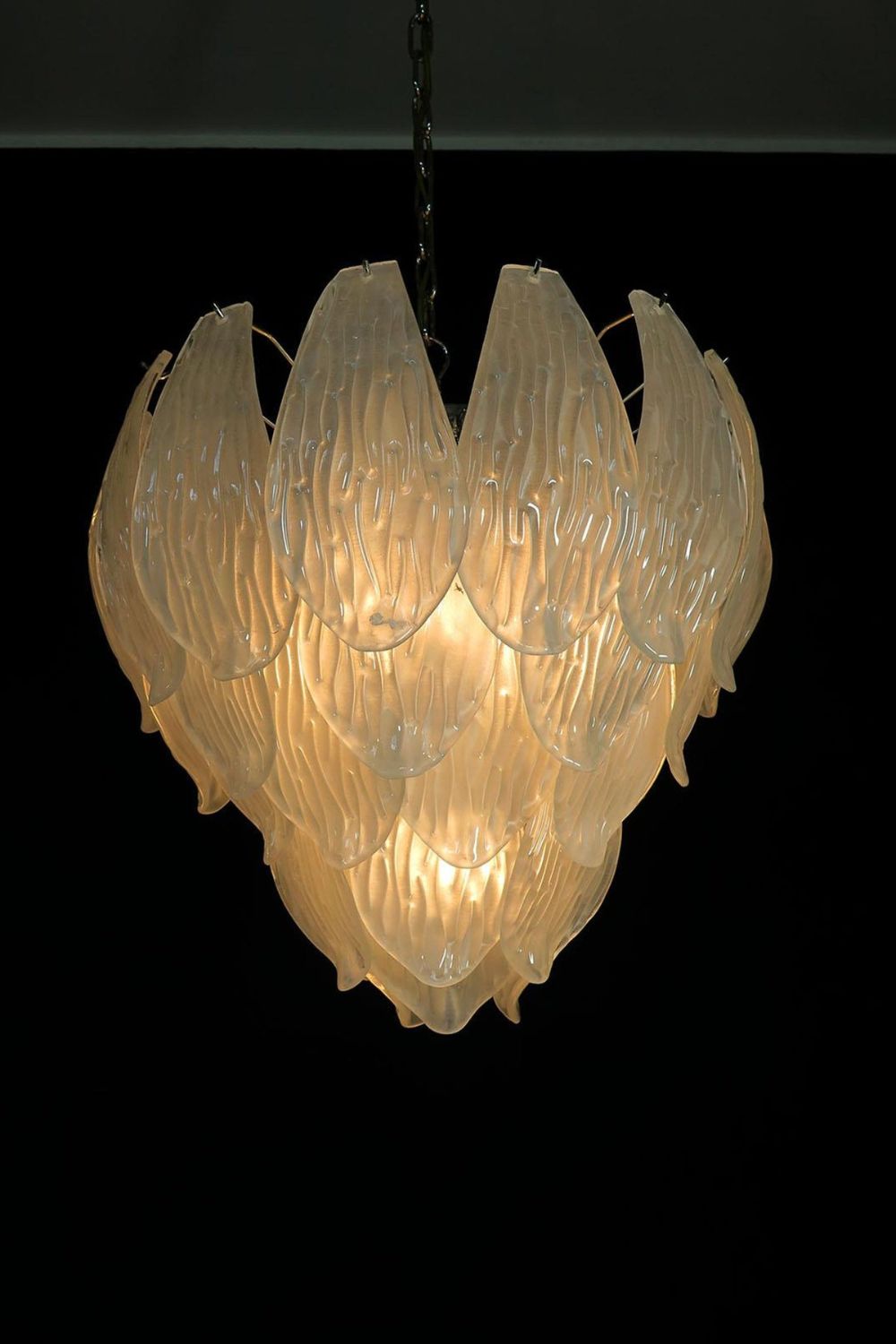 Art Glass Petal Chandelier - view 21 | everlamps