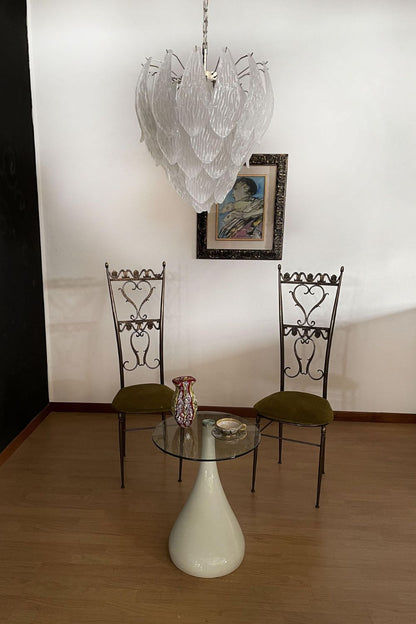Art Glass Petal Chandelier - view 6 | everlamps