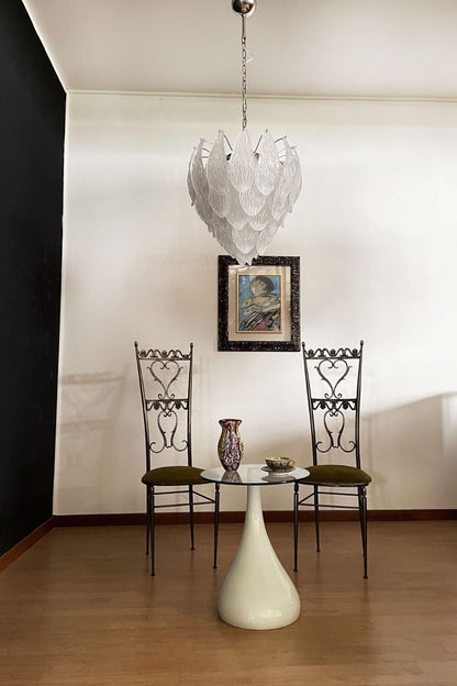 Art Glass Petal Chandelier - view 8 | everlamps
