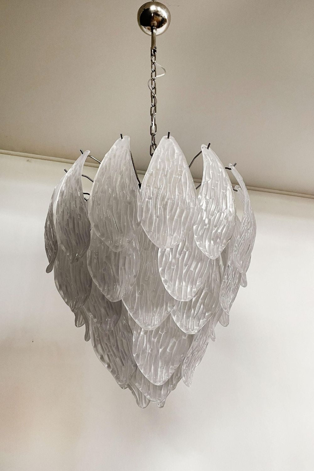 Art Glass Petal Chandelier - view 19 | everlamps