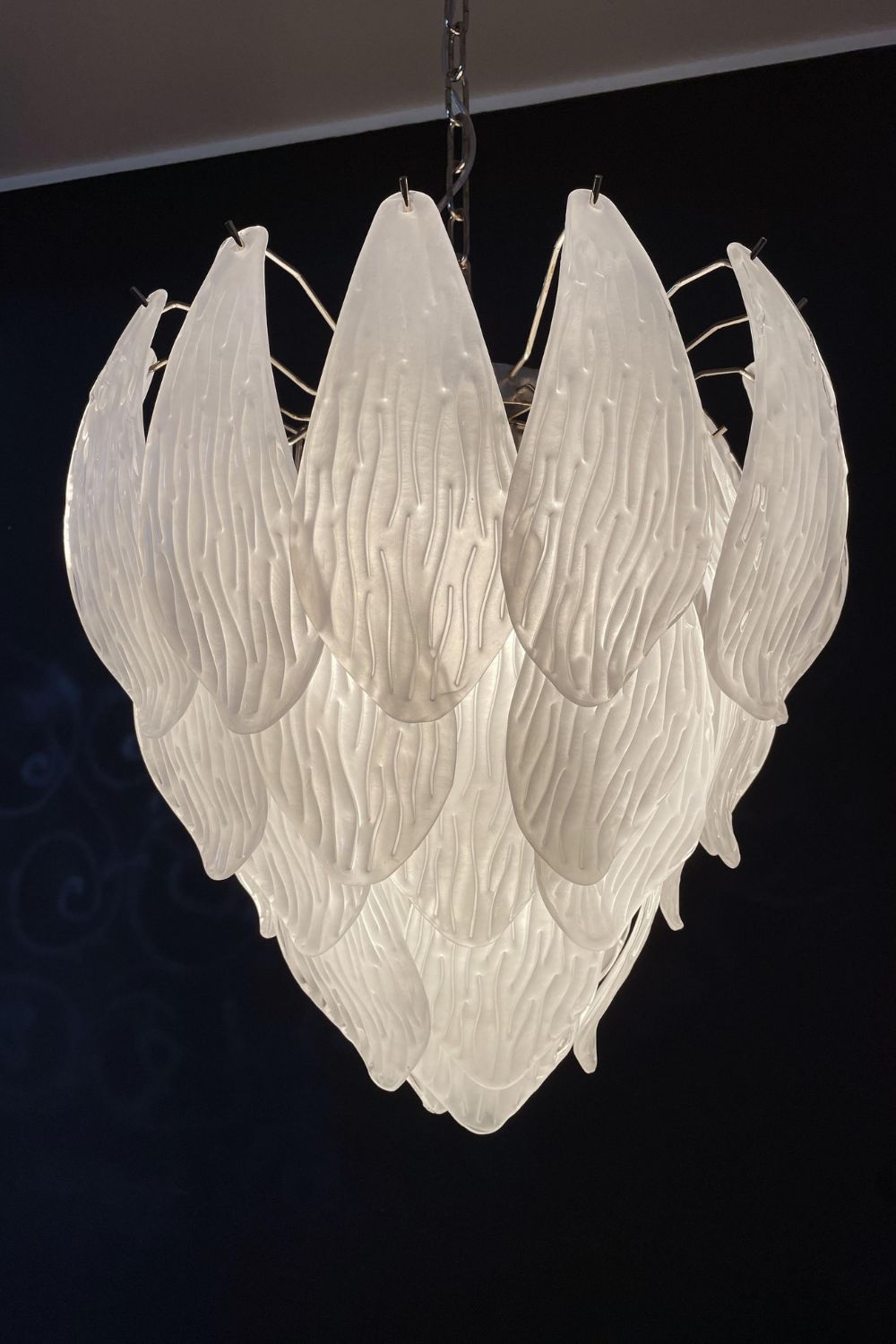 Art Glass Petal Chandelier - view 24 | everlamps
